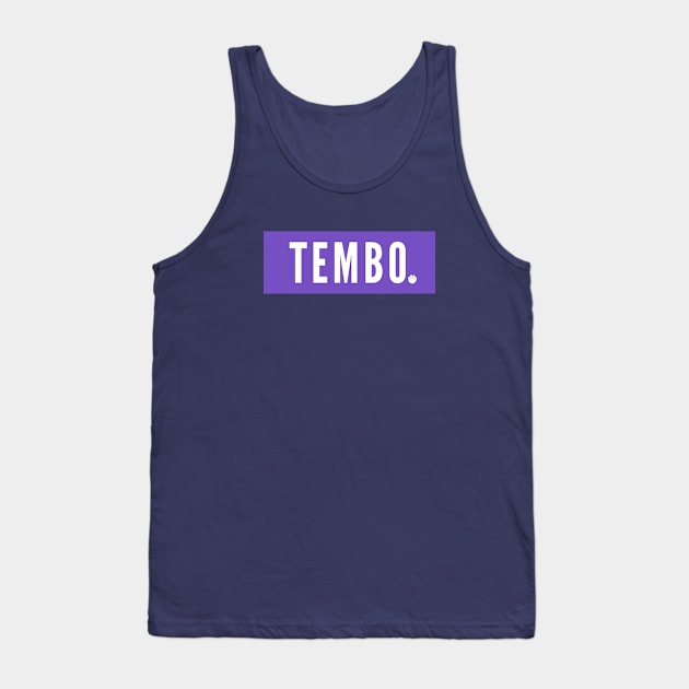 purple TEMBO logo Tank Top by TemboTees